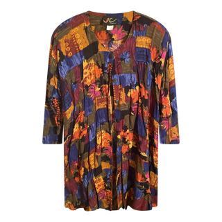 Multicolor Vintage Frock