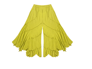 Vintage Flare Yellow Pants