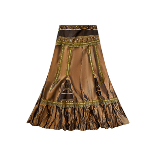 Long Brown Skirt