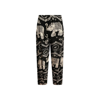 Patterned Stretch Pants
