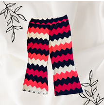 Chevron Patterned Pant