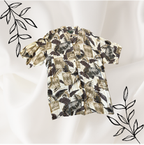 Neutrals Hawaiian Shirt