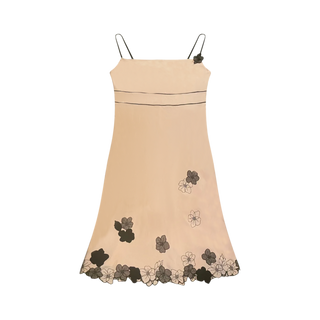 Dress with Floral Bottom