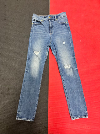 Express High-Rise Slim Jeans – Medium Wash