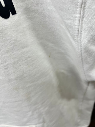 Regular Living White Graphic Hoodie – Size M