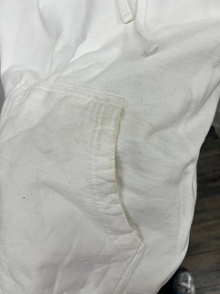 White “Beauti” Graphic Hoodie