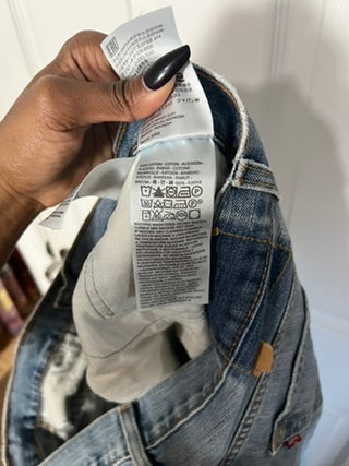 Levi's 569 Loose Straight Light Wash Jeans, W36 L32