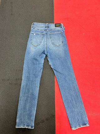 Express High-Rise Slim Jeans – Medium Wash