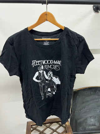 Fleetwood Mac Rumours Graphic Tee – Black Band T-Shirt (XXL)