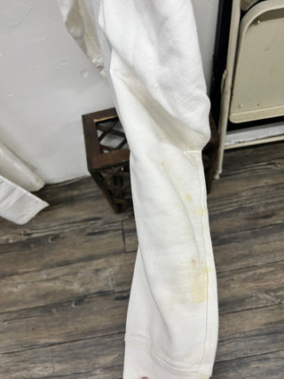 Regular Living White Graphic Hoodie – Size M