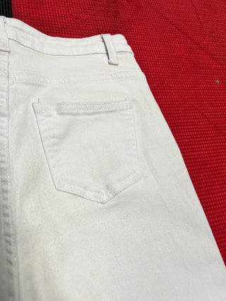 Shein White Skinny Jeans – Fair Condition