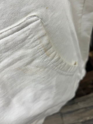 Regular Living White Graphic Hoodie – Size M