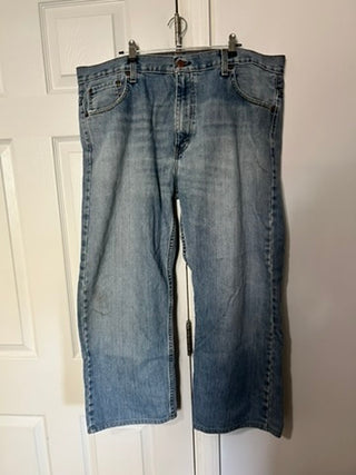 Levi's 569 Loose Straight Light Wash Jeans, W36 L32