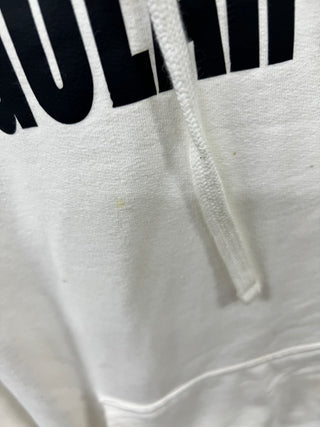 Regular Living White Graphic Hoodie – Size M