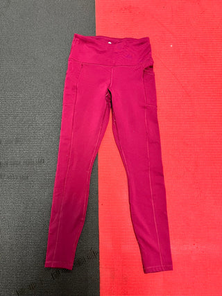 Magenta High-Rise Pocket Leggings – 90 Degree by Reflex (S)