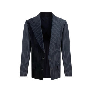 Striped Suit Jacket