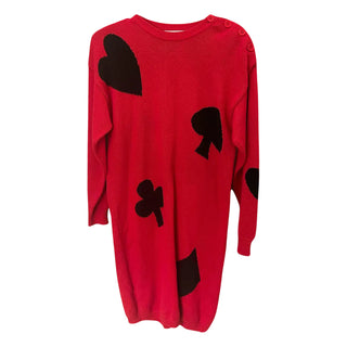 Red House of Cards Sweater Dress