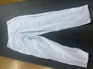 Missguided Light Blue Distressed High Rise Mom Jeans - Size US 6
