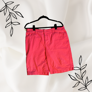 Pink Cargo Shorts