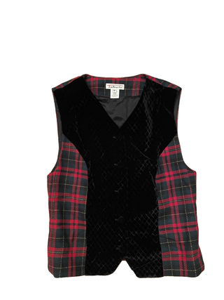 Red and Black Vest